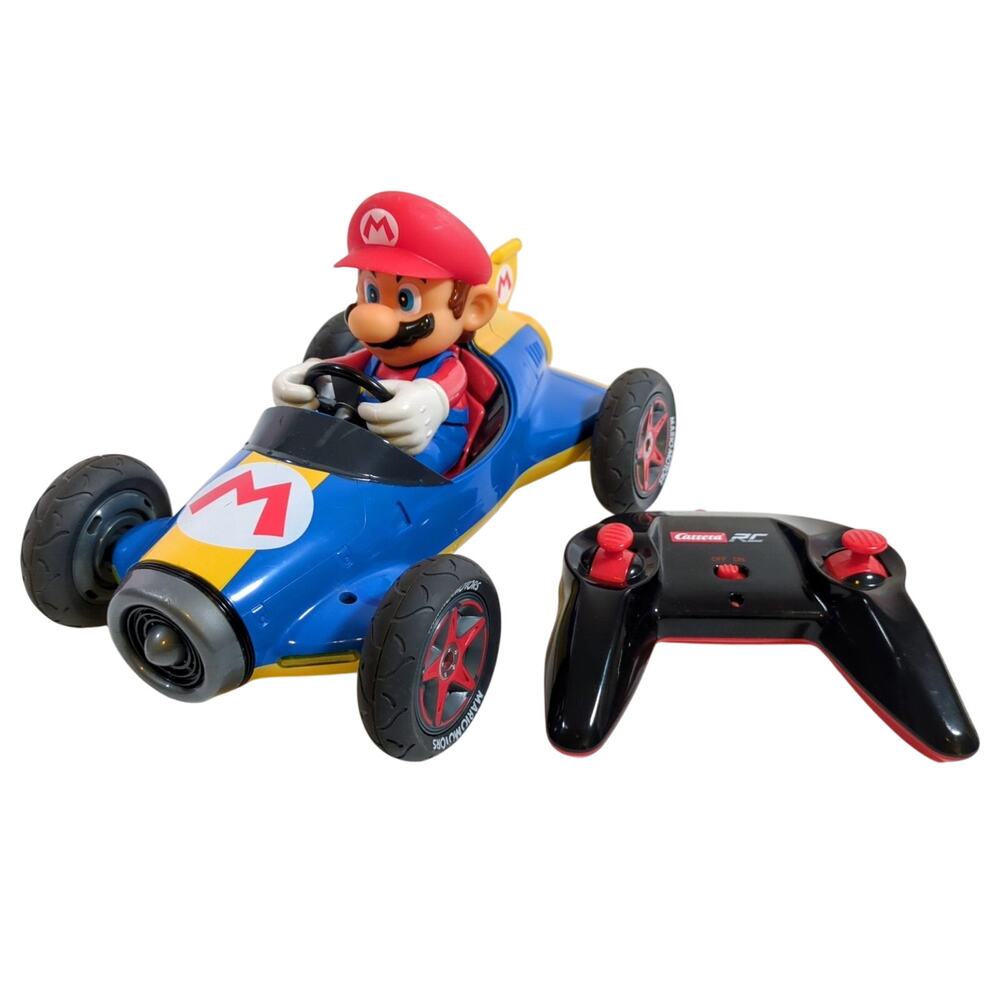 Carrera RC Mario Kart Racer Remote Control Car Controller Tested No Charger